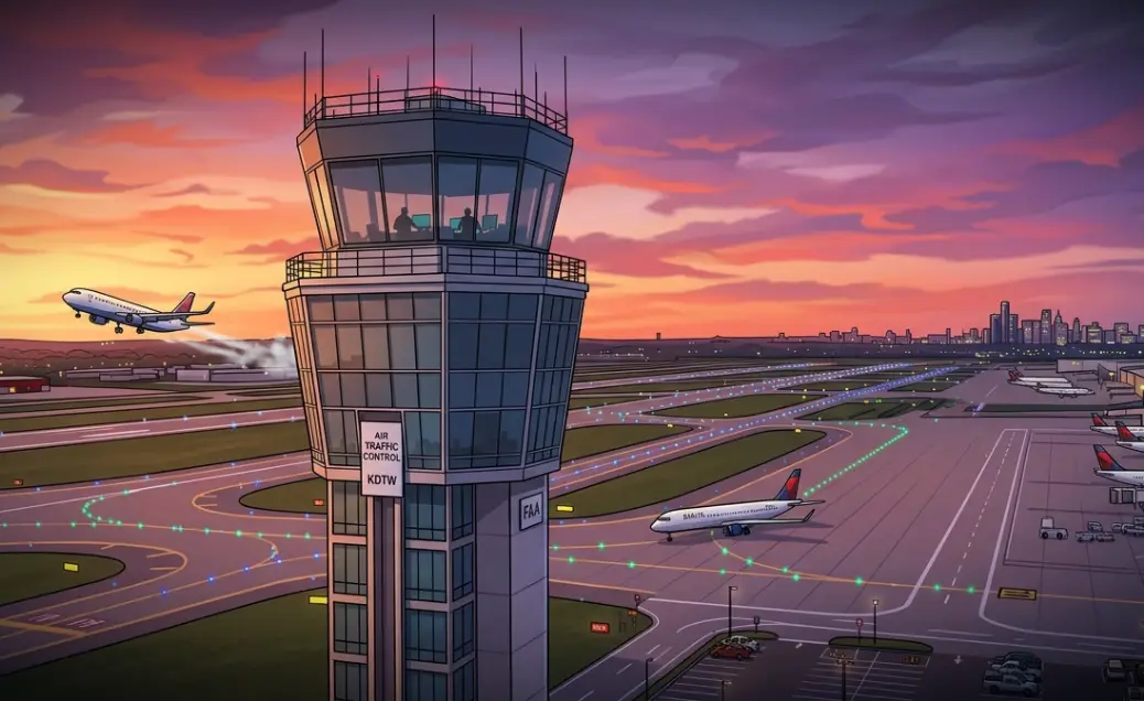 飞机怎么能撞上卡车